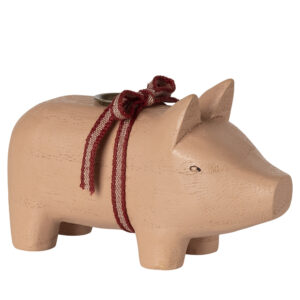 Trægris, lysestage - lille  (One size) - Maileg