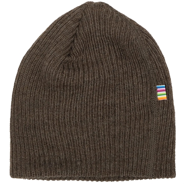 Joha-Hue-Uld-Strik-2-lags-Brown-Melange Joha Hue - Uld Strik - 2-lags - Brown Melange - Joha