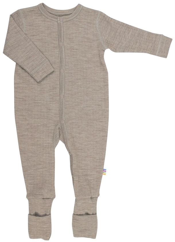 Joha-Natdragt-Uld-Sesame-Melange-2-4 Joha Natdragt - Uld - 2-i-1 fod - Sesame Melange - Joha