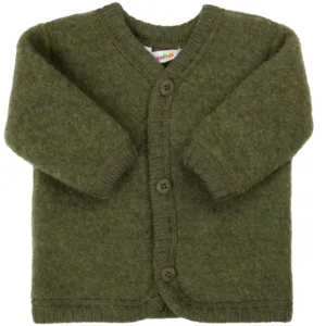 Joha Uld Cardigan - Mrk. oliven - Joha