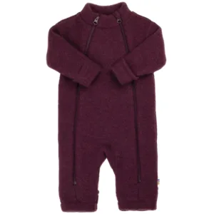 Joha Ulddragt - 2i1 Lynlås - Blomme - Joha