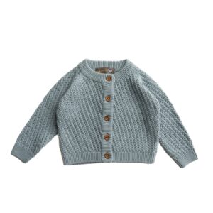 Morten cardigan - cardigan til baby - Arona / 62 - Hanevild