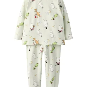 Name It nattøj MOOMIN - nmnSemol - Pale Aqua - Name It