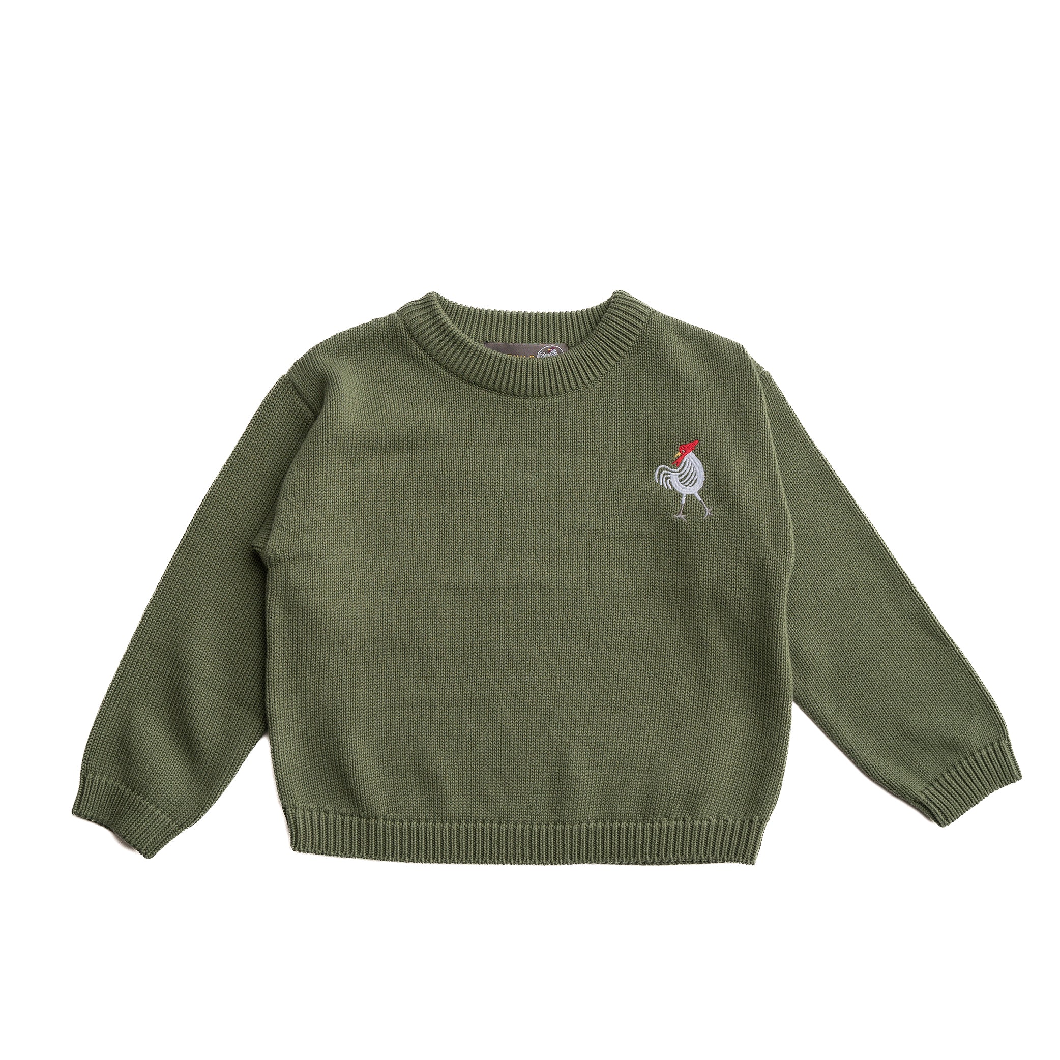Palle_sweater_-_sweater_til_drenge-Blouses-HV1403-5 Palle sweater - sweater til drenge - Bronze green / 86/92 - Hanevild