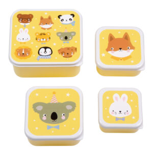 Frokost / snack boks sæt (One size) - A Little Lovely Company