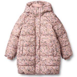 Recycled Yrsa pufferjakke (5 år/110 cm) - Wheat