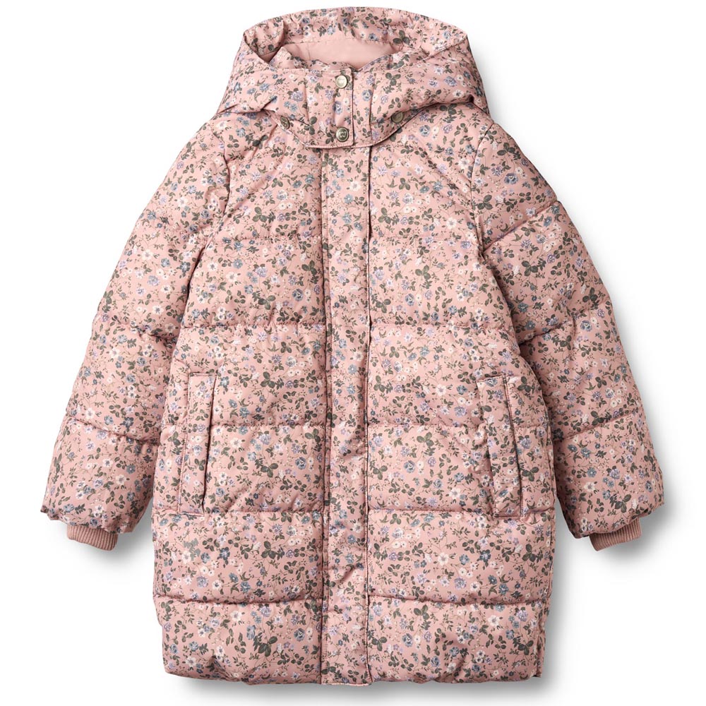 Recycled Yrsa pufferjakke (5 år/110 cm) - Wheat