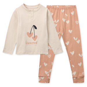 Organic Wilhelm pyjamassæt (86-92 cm) - Liewood