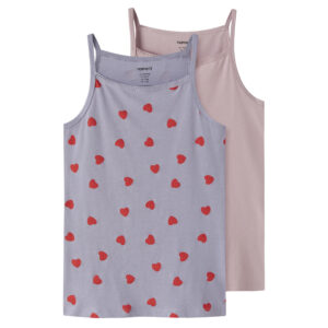 Organic 2-pak undertrøje (134-140 cm) - Name it