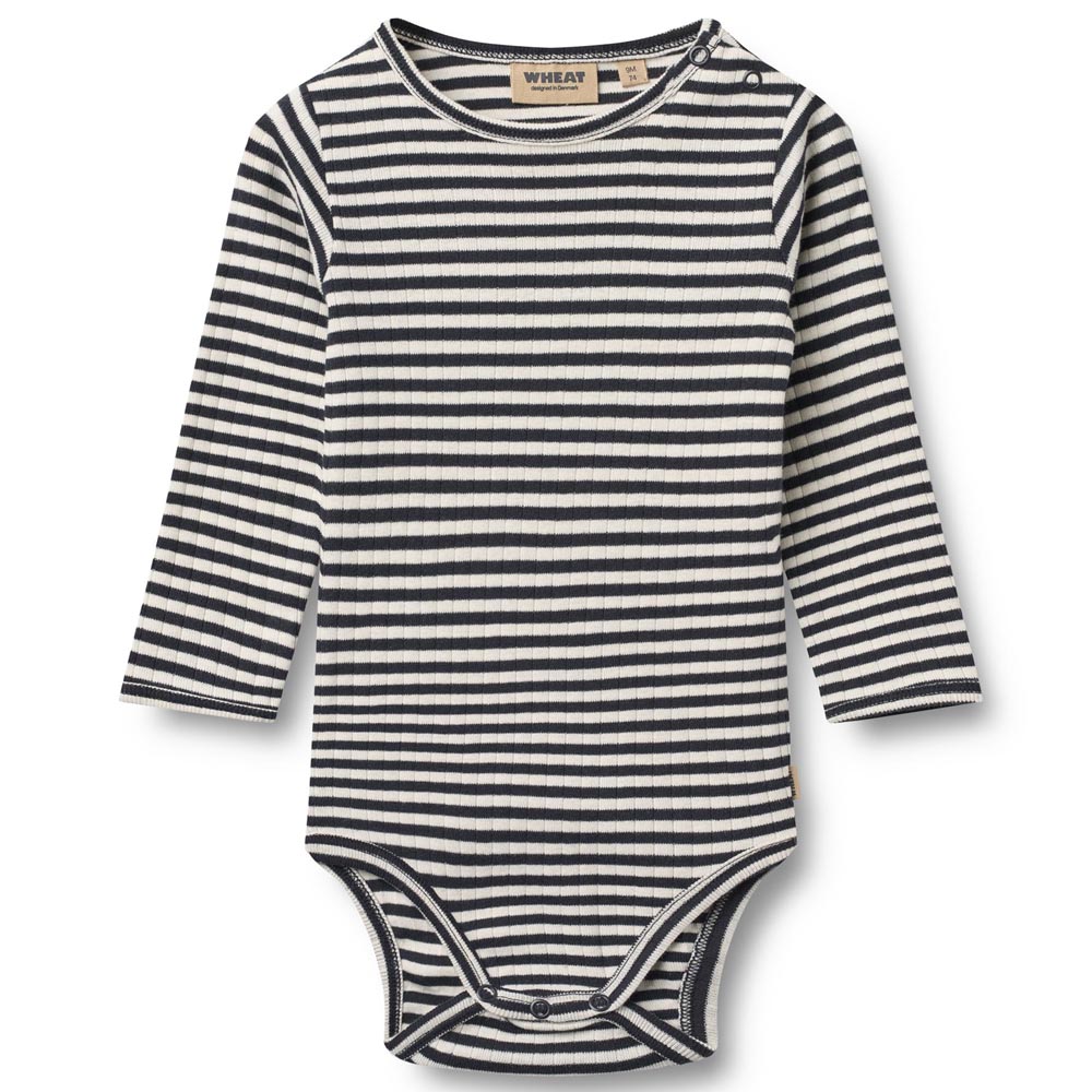 Organic Berti body (9 mdr/74 cm) - Wheat