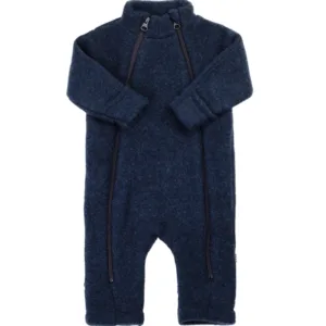 Joha Ulddragt Mørkeblå 2i1 Lynlås - Joha