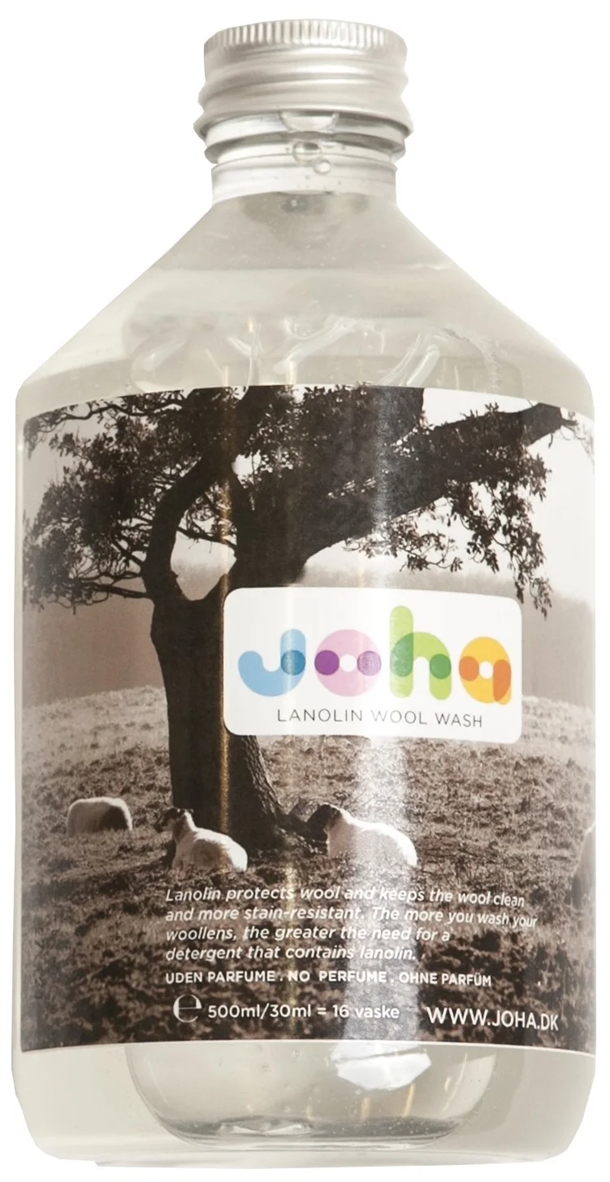 Joha-uldvaskemiddel-med-lanolin-500ml Joha uldvaskemiddel med lanolin 500 ml - Joha