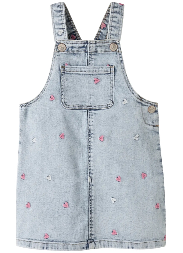 Name-It-Spencer-NMFELINA-Light-Blue-Bleached-Denim Name It Spencer - NMFELINA - Light Blue Bleached Denim - Name It