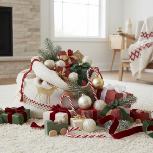 Julelykkepose - spar 50% - dreng / 62 - Hanevild