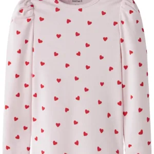 Name It Bluse - nmfbHEART - Cradle Pink - Name It