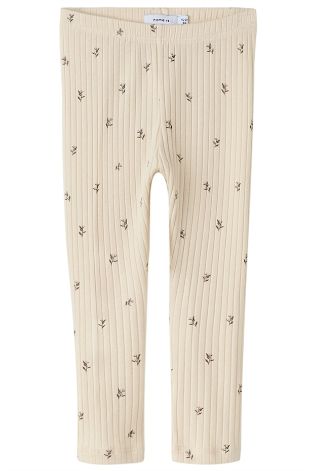 Name-It-Leggings-nmfBESSA-Buttercream Name It Leggings - nmfBESSA - Buttercream - Name It