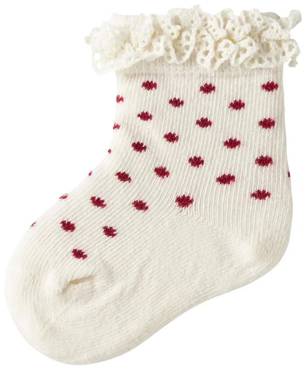 Name-It-Stroemper-NbfBYRA-Cloud-Dancer Name It Strømper - NbfBYRA - Cloud Dancer - Name It