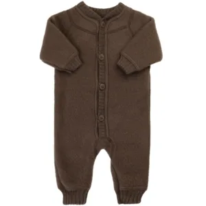 Joha Ulddragt Brun med knapper - Joha