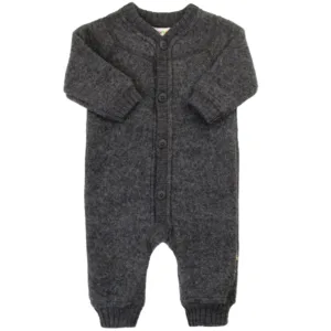 Joha Ulddragt Grå med knapper - Joha