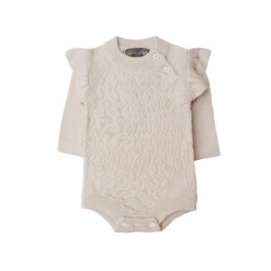 Lucy bodystocking - baby - Summer sand - 62 - Hanevild