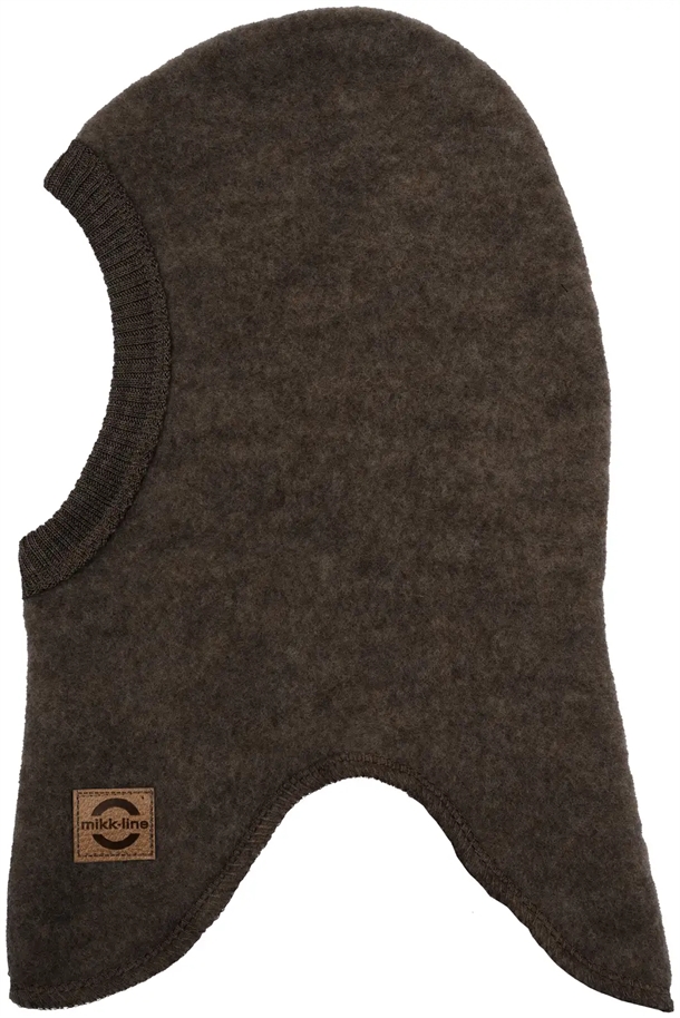 Mikk-Line-Hue-Uld-Dark-Brown-Melange Mikk-Line Hue - Uld - Dark Brown Melange - Mikk-Line