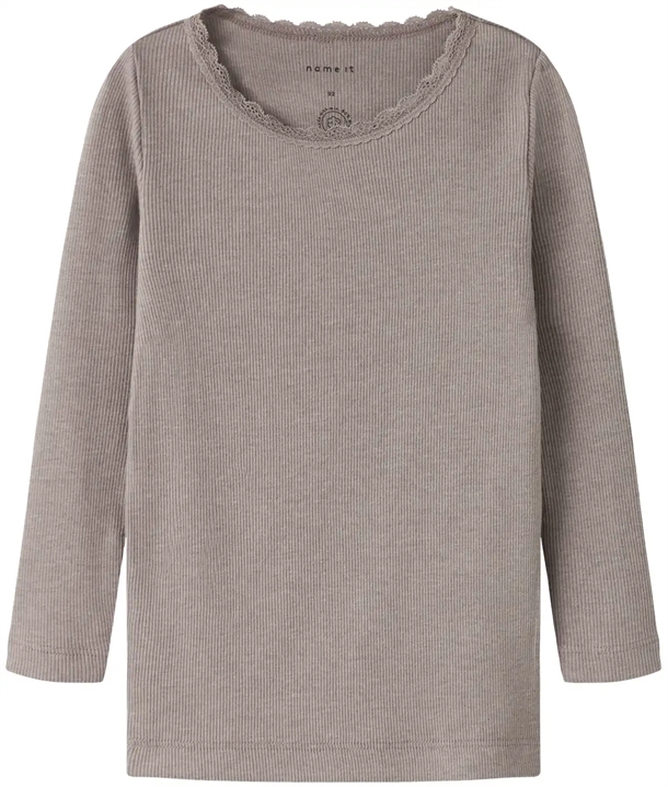 Name-It-Bluse-Kab-Satellite-Melange Name It Bluse - Kab - Satellite Melange - Name It