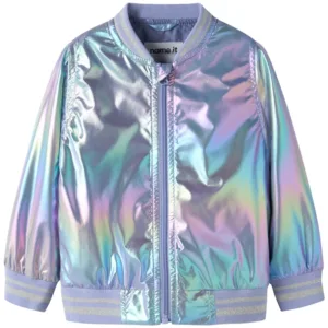 Name It Jakke - nmfMolina - Bomber Shine - Lavender Lustre - Name It