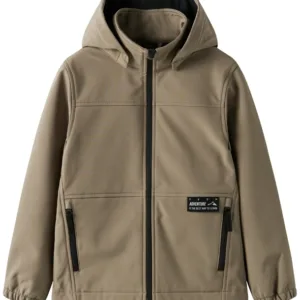 Name It Softshell Jakke - nmmAlfa08 - Fossil - Name It