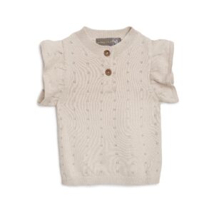 Rie vest - Summer sand - 86/92 - Hanevild