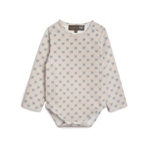 Sløjfe bodystocking - til piger - Summer sand - 62 - Hanevild