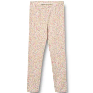 Wheat Leggings - Jules - Blush Flower Meadow - Wheat