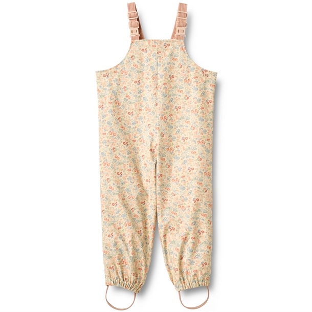 Wheat-Regnbukser-med-seler-Charlo-Flowers-and-Seashells Wheat Regnbukser med seler - Charlo - Flowers and Seashells - Wheat