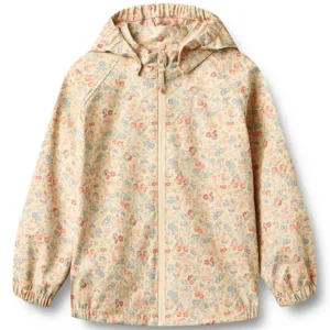 Wheat Regnjakke - Chardy - Flowers and Seashells - Wheat