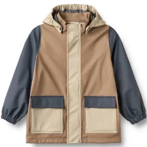 Wheat Regnjakke - Otu - White Pepper - Wheat