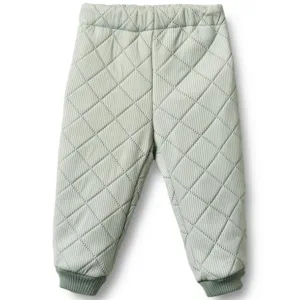 Wheat Termobukser - Alex - Green Stripe - Wheat