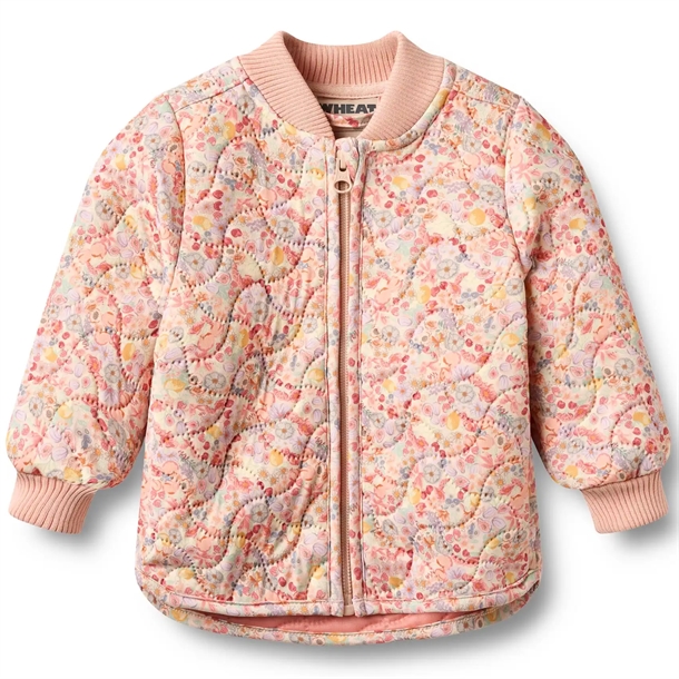 Wheat-Termojakke-Loui-Fruits-and-Flowers-baby Wheat Termojakke - Loui - Fruits and Flowers - Wheat