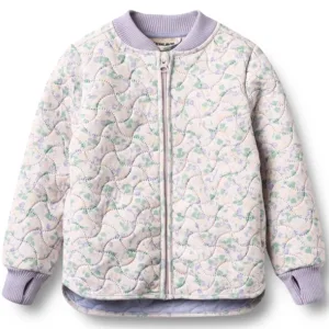 Wheat Termojakke - Loui - Purple Light Petunias - Wheat