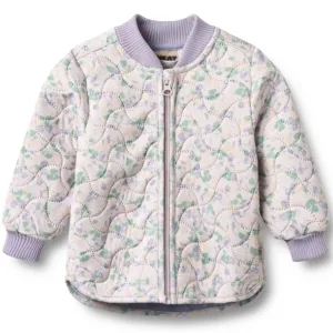 Wheat Termojakke - Loui - Purple Light Petunias - Wheat