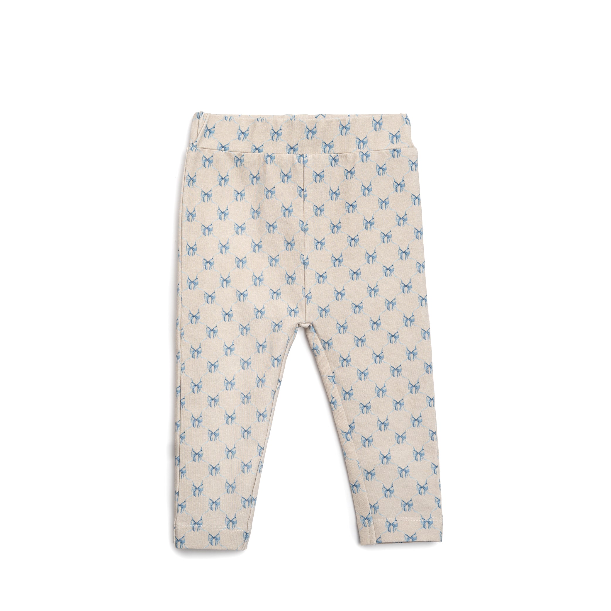 sloejfe_leggings_-_piger-Pants-HV1554470-Summer_sand sløjfe leggings - baby pige - Summer sand - 62 - Hanevild