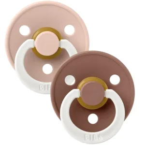 Bibs sutter - Str. 2 - Colour GLOW 2-pak - Blush/Woodchuck - Bibs