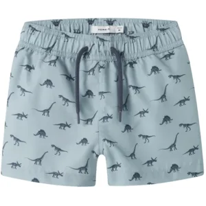 Name It Badebukser - Dinosaur - NmmZune - Blue Fog - Name It
