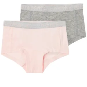 Name It Hipster - 2-pak NKFHIPSTER - Barely Pink/Grey Melange - Name It