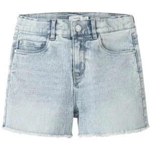 Name It Shorts - NkfRose - Light Blue Bleached Denim - Name It