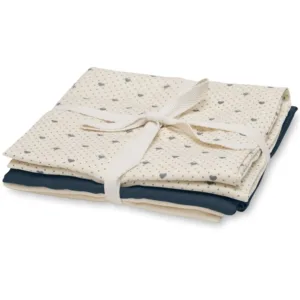 That's Mine Stofbleer - Bora Muslin - 3-pak - Lots of love sky - That's Mine