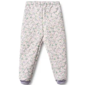 Wheat Termobukser - Alex - Purple Light Petunias - Wheat