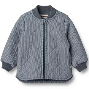 Wheat Termojakke - Loui - Ink Stripe - Wheat