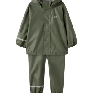 Name It Regntøj - NknDry10 Rain Set - Thyme - Name It