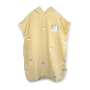 Badeponcho m. broderi GOTS  Unicorn Shores - FILIBABBA