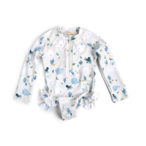 Vilje  UV-dragt 1-2 år  Christian's Whale Tales - FILIBABBA