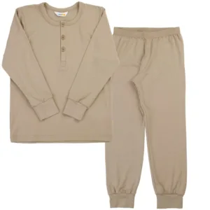 Joha Bambus Nattøj - Beige - Joha